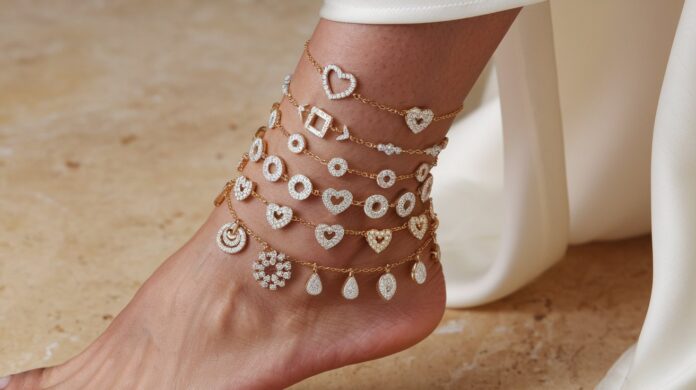 Diamond Anklets