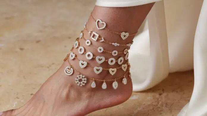 Diamond Anklets