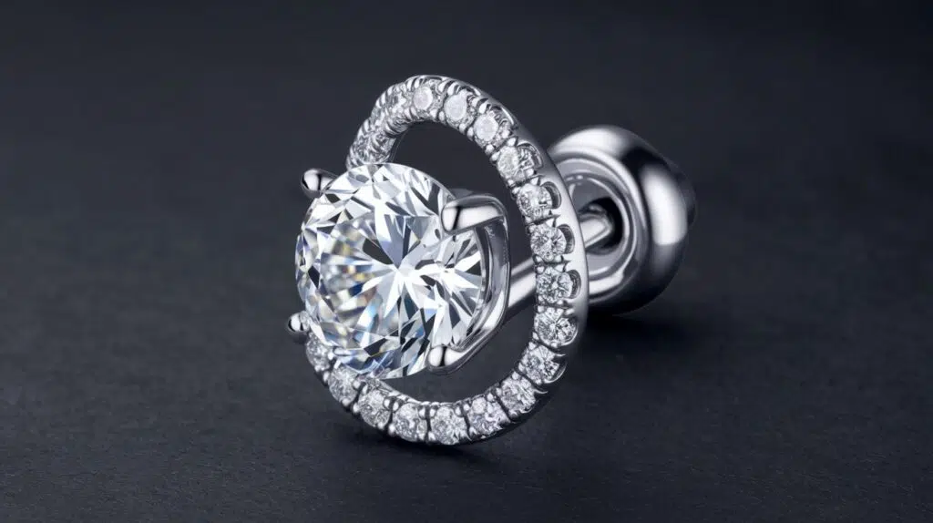 Diamond Ear Cuff
