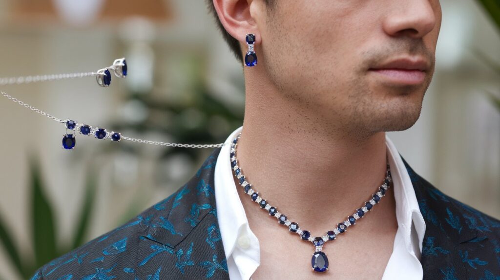 Mens Sapphire Jewelry