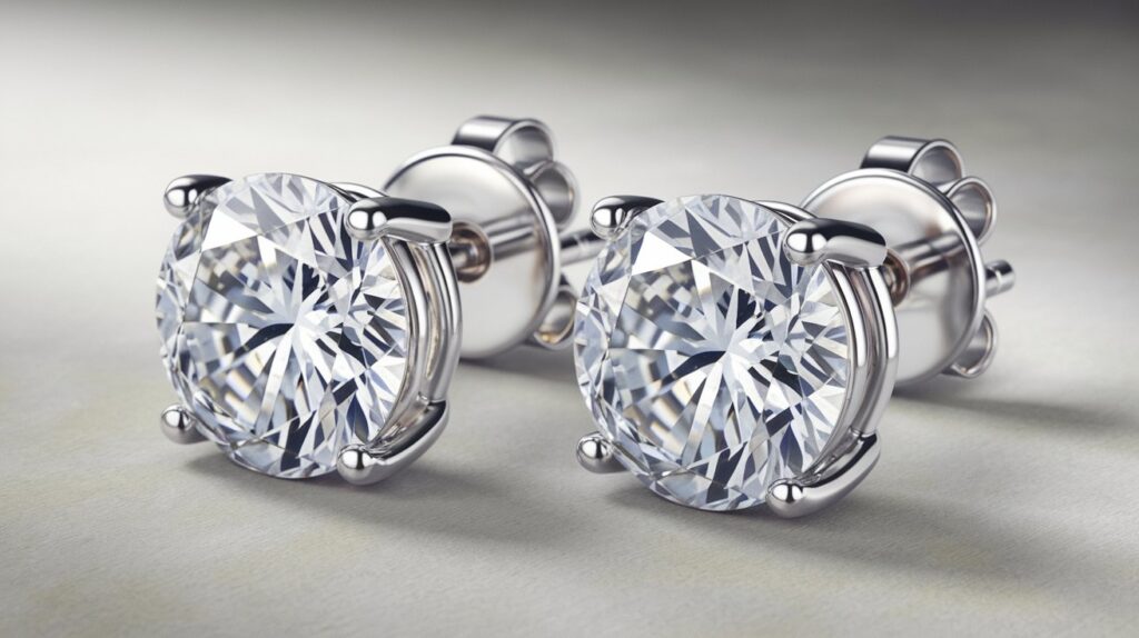 platinum earrings
